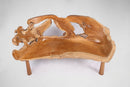 Modern Free Form Teak Root Chair/Bench 27