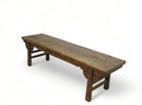 Low 73" inch Long Antique Chinese Bench Console Table
