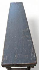 Black 85" inch Long Antique Chinese Bench Console Table