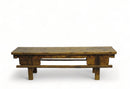 Low 67" inch Long Antique Chinese Bench Console Table