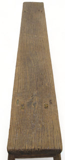 71" Inch Long Antique Chinese Countryside Bench