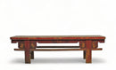 Low 74" inch Long Antique Chinese Bench Console Table