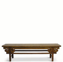 Low 75" inch Long Antique Chinese Bench Console Table