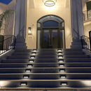 STA04 3+3W 3CCT 3000K/4000K/5000K Low Voltage Cast Aluminum Rectangular Surface Mount LED Step or Deck Light
