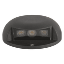 STA05 3W Low Voltage Cast Aluminum Round Surface Mount LED Step or Deck Light