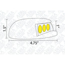 STA05 3W Low Voltage Cast Aluminum Round Surface Mount LED Step or Deck Light