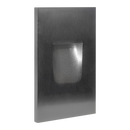 STA06 3.5W Rectangular Waterproof Vertical 3000K Warm White Integrated LED Stair Step Light Wall Lighting Fixture