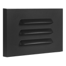 STA11 3.5W Rectangular Waterproof Horizontal 3000K Warm White Integrated LED Step Light Wall Lighting Fixture