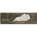 STA12M-KY | Wall Art Print on Real Wood