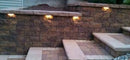STA04 3+3W 3CCT 3000K/4000K/5000K Low Voltage Cast Aluminum Rectangular Surface Mount LED Step or Deck Light