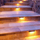 STB05 1.5W 2700K or 3000K Low Voltage Hardscape Paver Light Retaining Wall LED Step Lighting