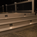 STB02 Louver Horizontal Waterproof LED Brick Lights Edge Step Lighting