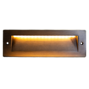 STB18 3W LED Cast Brass Outdoor Horizontal Modern Step Light Low Voltage Lighting