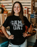 Game Day Black T-Shirt | Small Town Famous