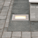 STS02 Outdoor Recessed Brick Wall Light 3000K Warm White Integrated LED Step/ Stair Lighting Fixture