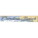 Carolina Beach NOAA Chart | Wall Art Print on Real Wood