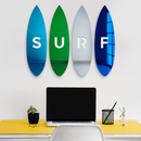 Surfboard 4-Piece Set