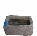22" Inch Long Hand Chiseled Stone Trough 11-3