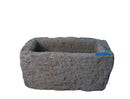 22" Inch Long Hand Chiseled Stone Trough 11-6