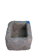 22" Inch Long Hand Chiseled Stone Trough 11-6