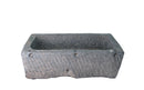 45" Inch Long Hand Chiseled Stone Trough 2