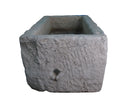 54" Inch Long Hand Chiseled Stone Trough 21