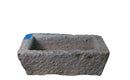 22" Inch Long Hand Chiseled Stone Trough 22-1