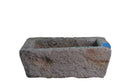 22" Inch Long Hand Chiseled Stone Trough 22-1