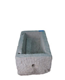 36" Inch Long Hand Chiseled Stone Trough 23