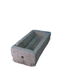 36" Inch Long Hand Chiseled Stone Trough 23