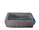 36" Inch Long Hand Chiseled Stone Trough 23