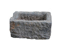 16" Inch Long Hand Chiseled Stone Trough 24-1