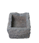 16" Inch Long Hand Chiseled Stone Trough 24-1