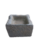 20" Inch Long Hand Chiseled Stone Trough 24-12