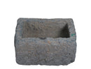 20" Inch Long Hand Chiseled Stone Trough 24-14