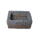 21" Inch Long Hand Chiseled Stone Trough 24-15