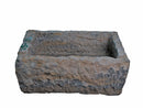 20" Inch Long Hand Chiseled Stone Trough 24-18