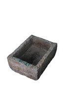 20" Inch Long Hand Chiseled Stone Trough 24-18