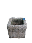 20" Inch Long Hand Chiseled Stone Trough 24-23