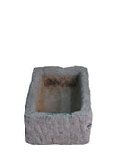 20" Inch Long Hand Chiseled Stone Trough 24-24