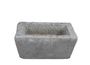18" Inch Long Hand Chiseled Stone Trough 24-4