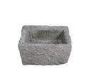 18" Inch Long Hand Chiseled Stone Trough 24-5