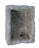 18" Inch Long Hand Chiseled Stone Trough 24-5