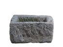 18" Inch Long Hand Chiseled Stone Trough 24-8