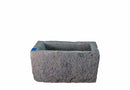 32" Inch Long Hand Chiseled Stone Trough 28
