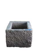 32" Inch Long Hand Chiseled Stone Trough 28