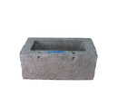 36" Inch Long Hand Chiseled Stone Trough 31