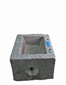 36" Inch Long Hand Chiseled Stone Trough 31