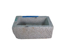 28" Inch Long Hand Chiseled Stone Trough 32