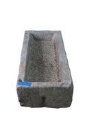 50" Inch Long Hand Chiseled Stone Trough 37